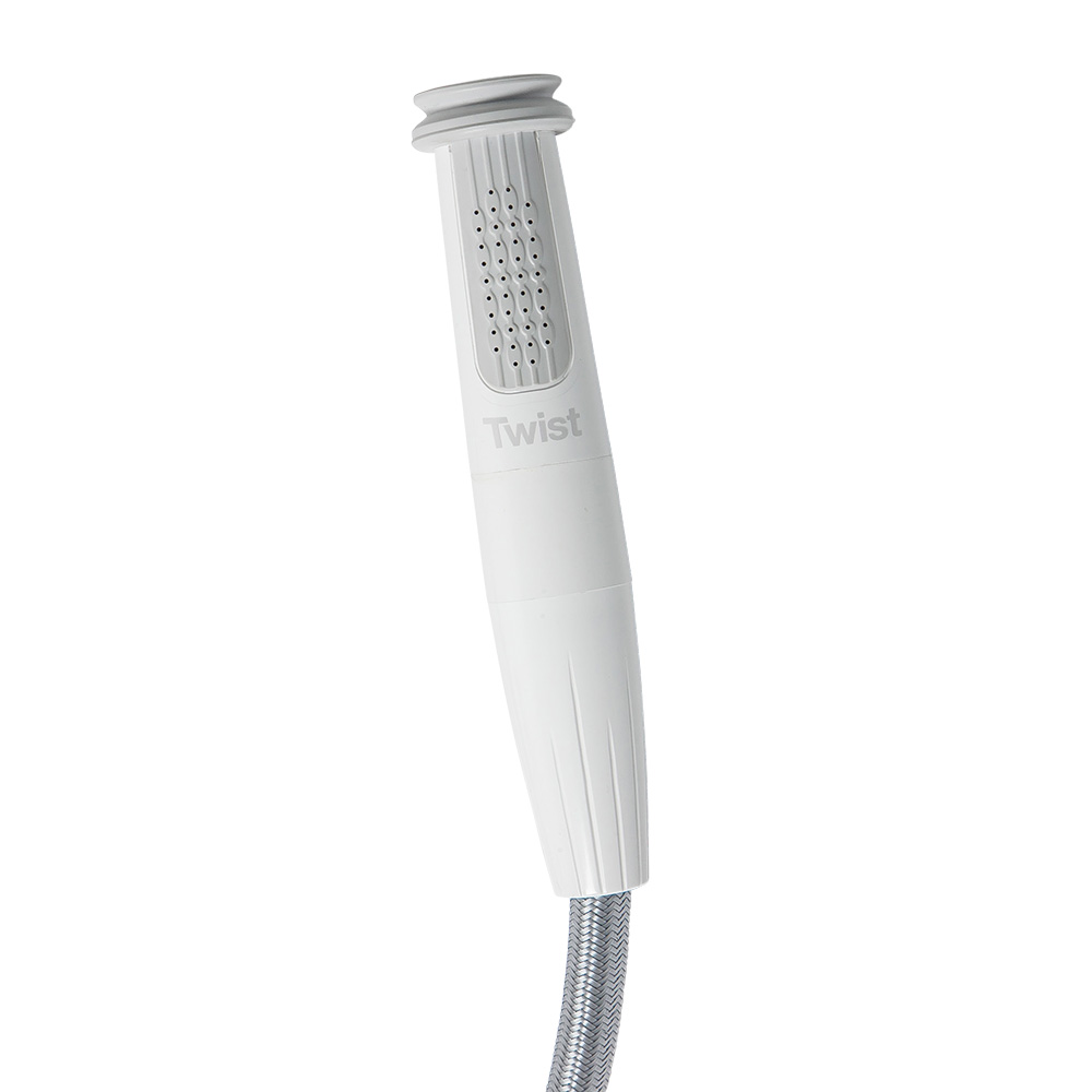 DS2122 Twist MK2 Shower Mixer - White