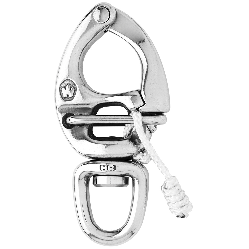 2673W HR Quick Release Snap Shackle with Swivel Eye - 2.75 in. Length