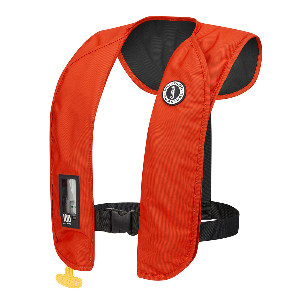MD2018T1-33-0 MIT 100 Inflatable PFD - Orange & Black