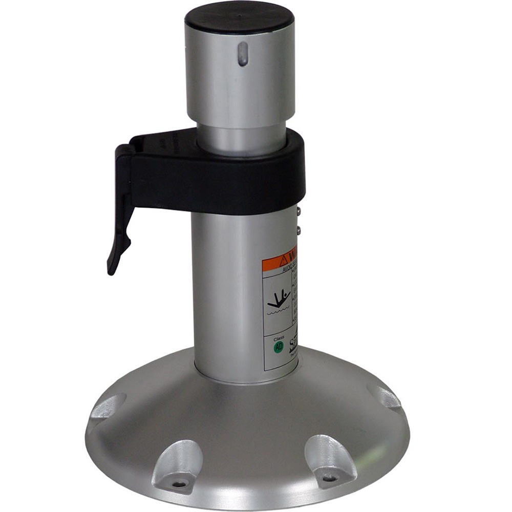 1240748-MLNS 2.87 in. Second Generation Posi-Lock Manual Adjust Pedestal - No Swivel