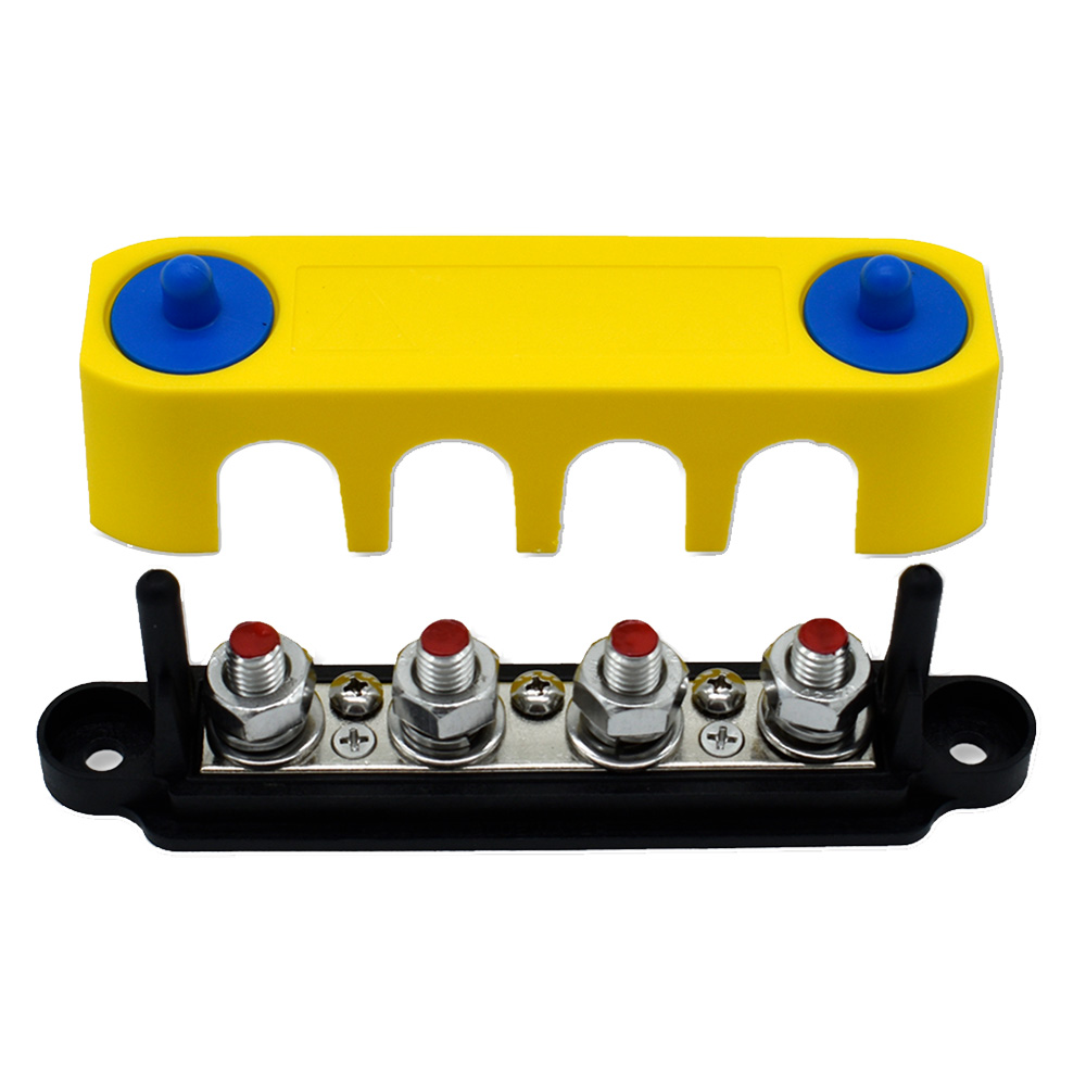 313738-B-023 Common Stud 4 Gang Positive Terminal Busbar with Cover