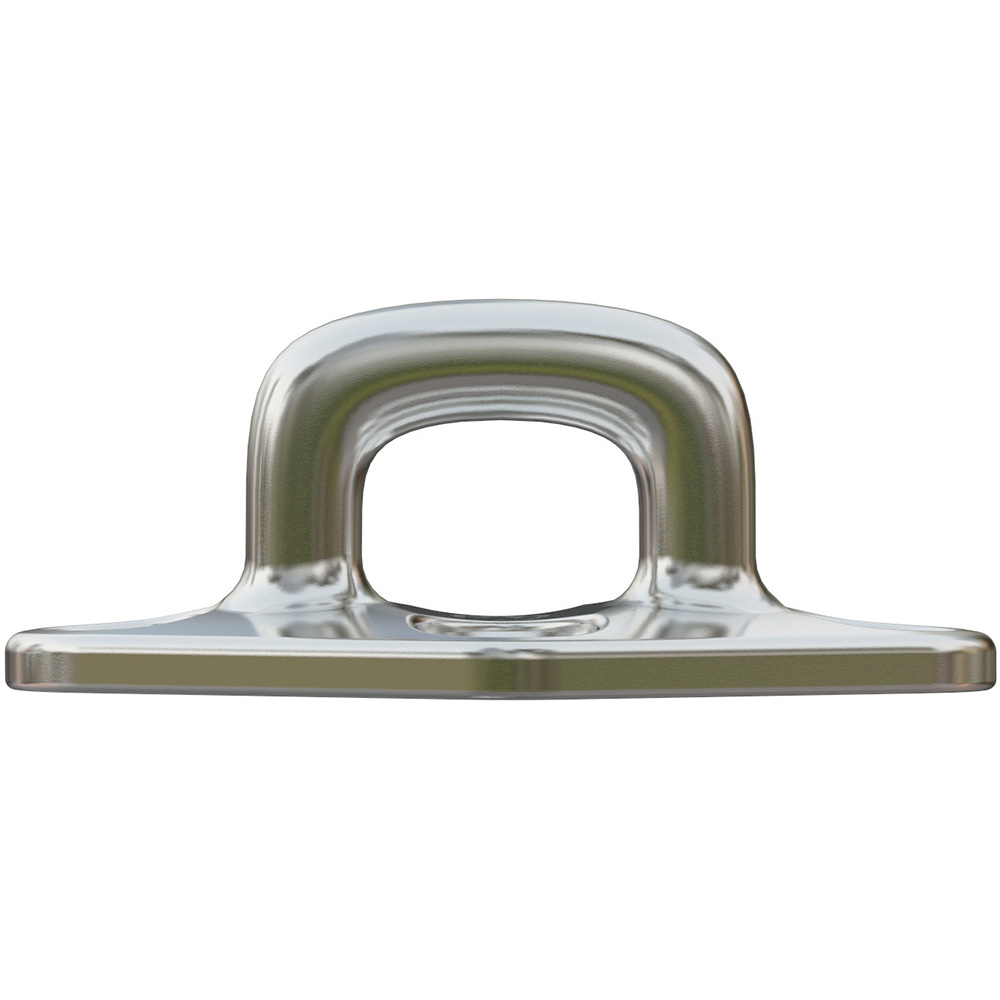 6655W 3.10 in. Diamond Square Pad Eye - 79 mm Length - M6 Screw