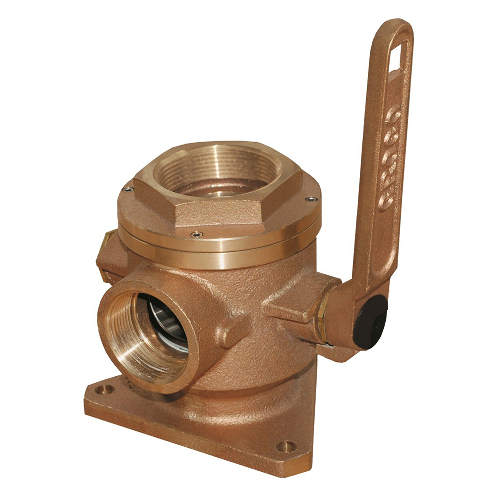 SBV-2500-P 2.5 in. Safety Seacock with 2 in. Side Port