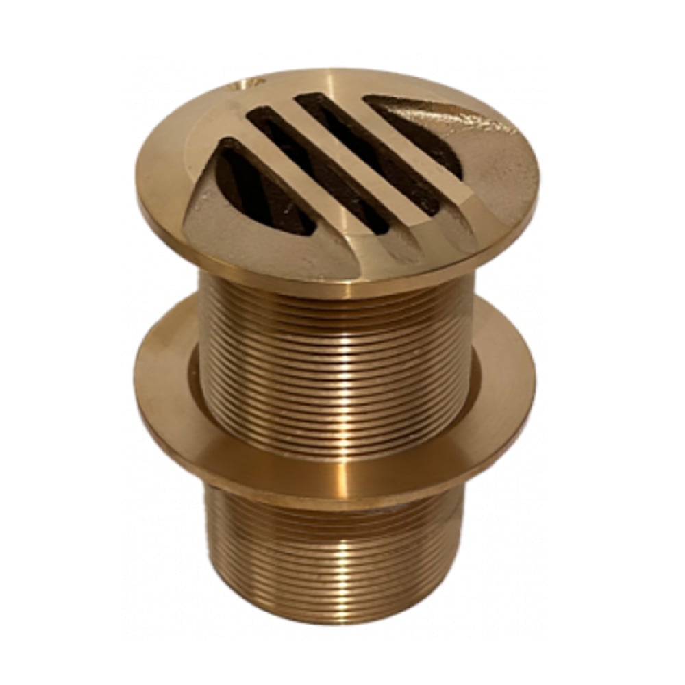 HSSLTH-1500-W 1.5 in. Slotted Hi Speed Thru-Hull with Nut