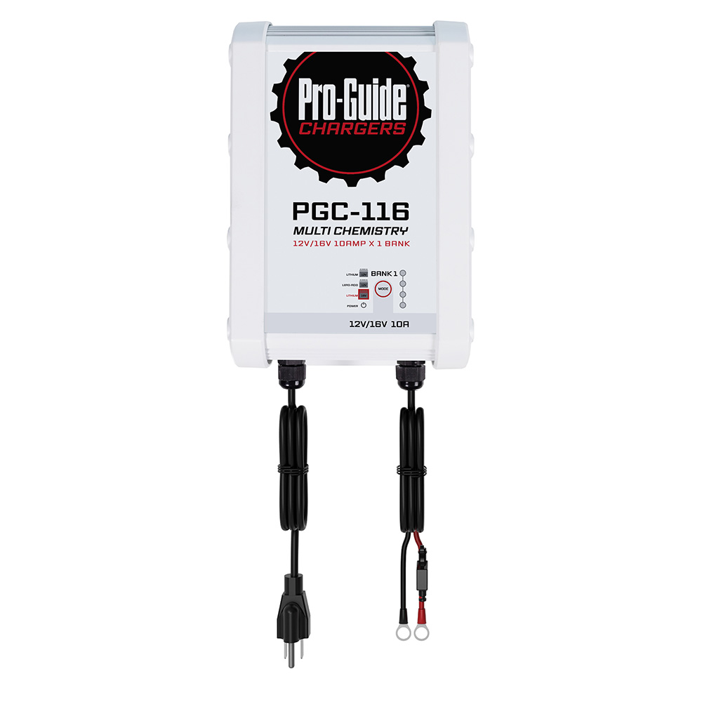 PGC-116 1-Bank On-Board Battery Charger - 12V-16V & 10A