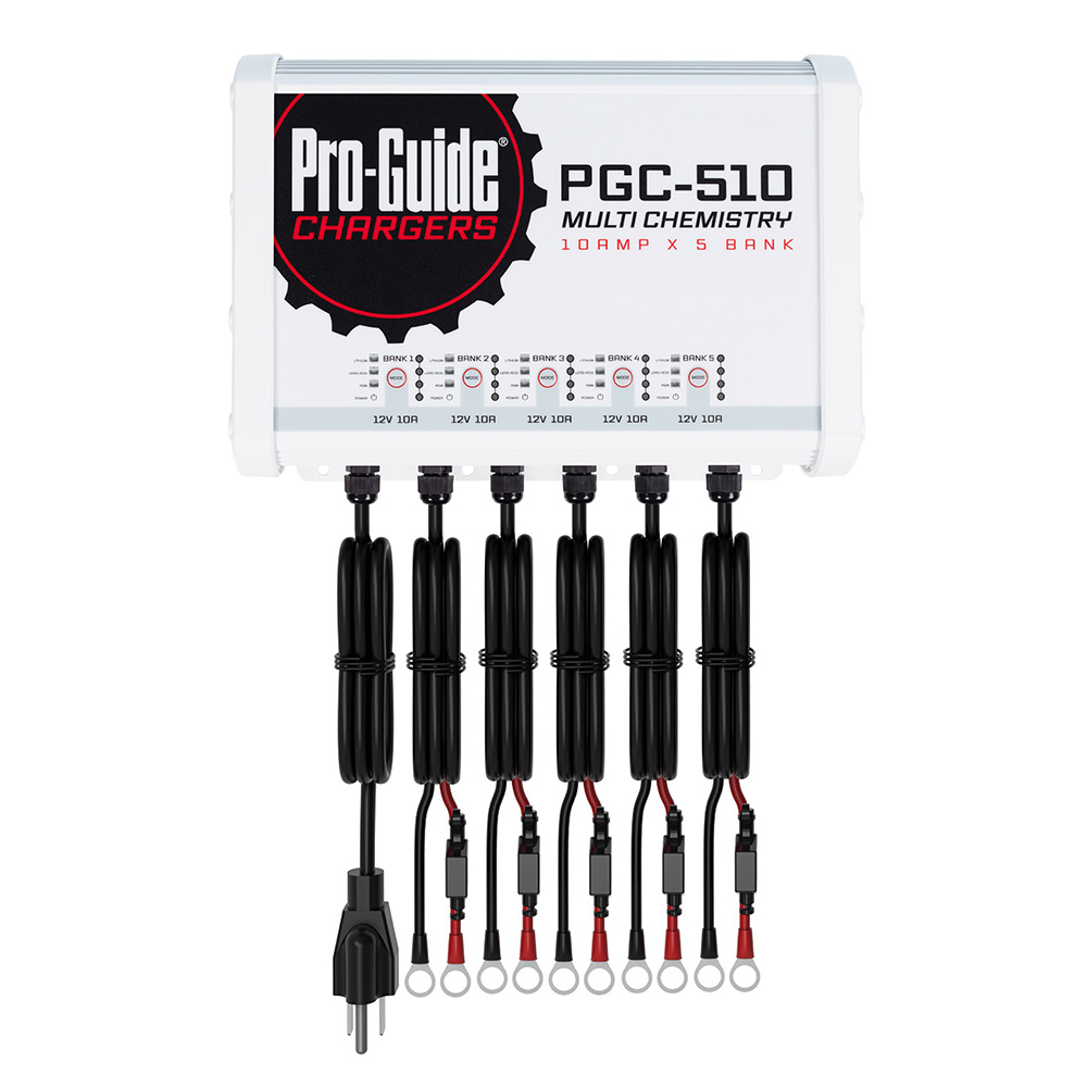PGC-510 5 Bank On-Board Battery Charger - 12V & 40A