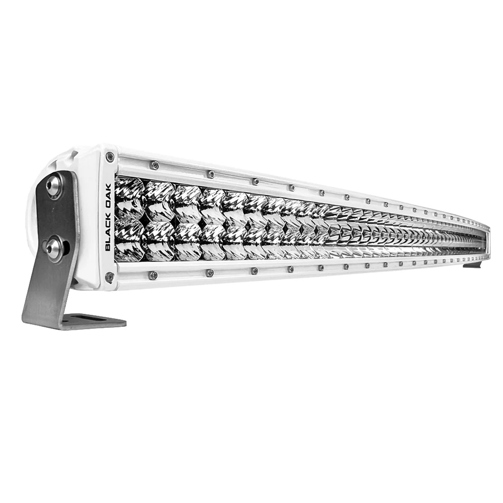 50CCM-D5OS 50 in. Pro Series 3.0 Curved Double Row LED Light Bar - Combo Optics & White Housing