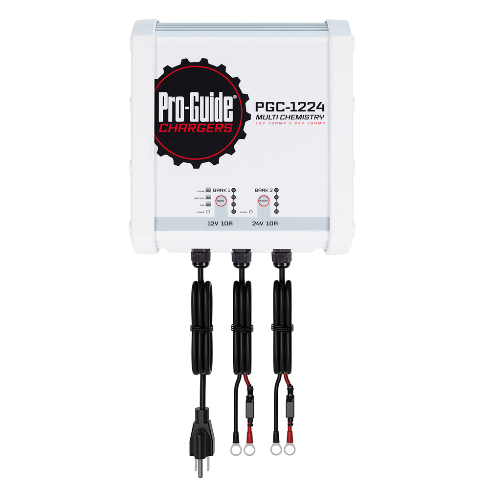 PGC-1224 2-Bank On-Board Battery Charger - 12V & 24V - 20A