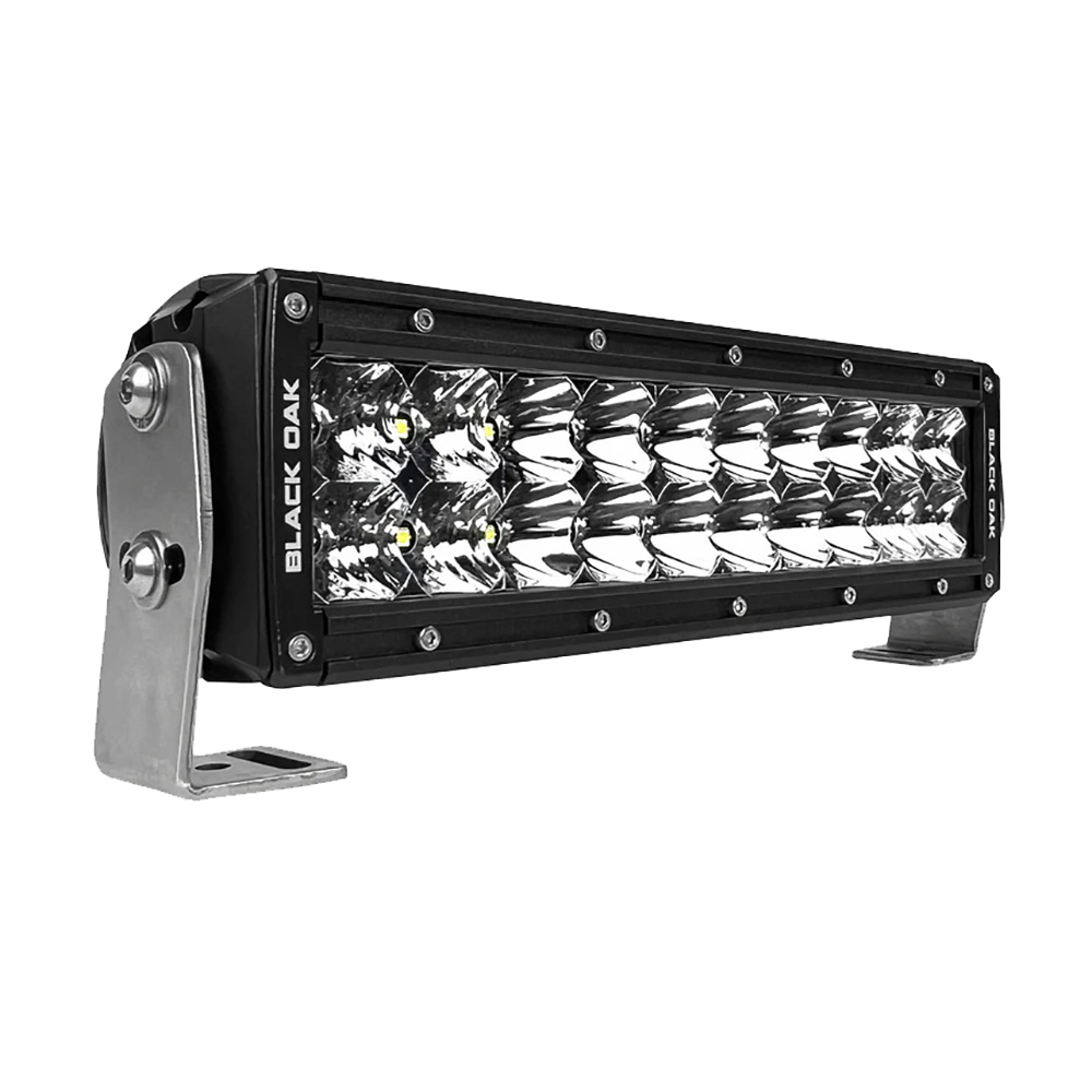 10C-D5OS 10 in. Pro Series 3.0 Double Row LED Light Bar - Combo Optics & Black Housing