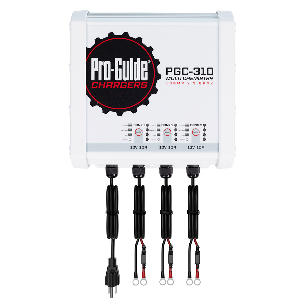 PGC-310 3-Bank On-Board Battery Charger - 2V & 30A