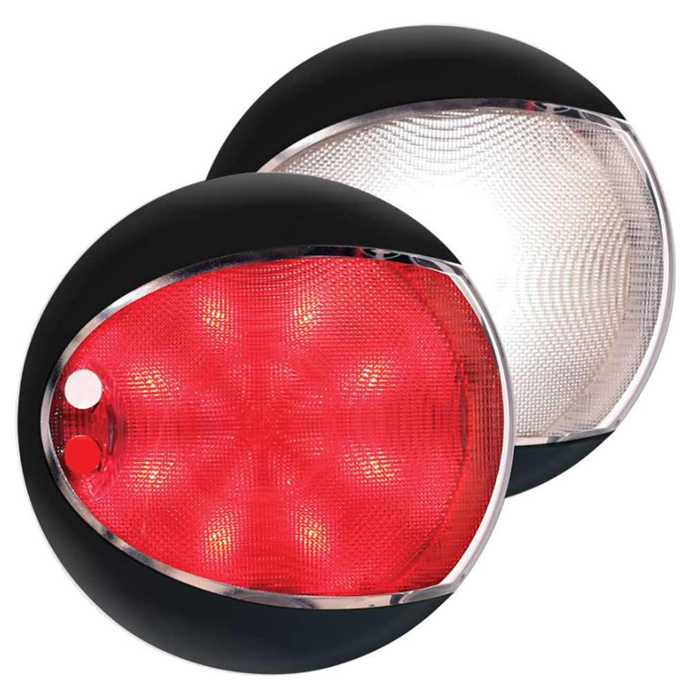 959950111 Euro LED 130 Touch with Black Shroud, White & Red