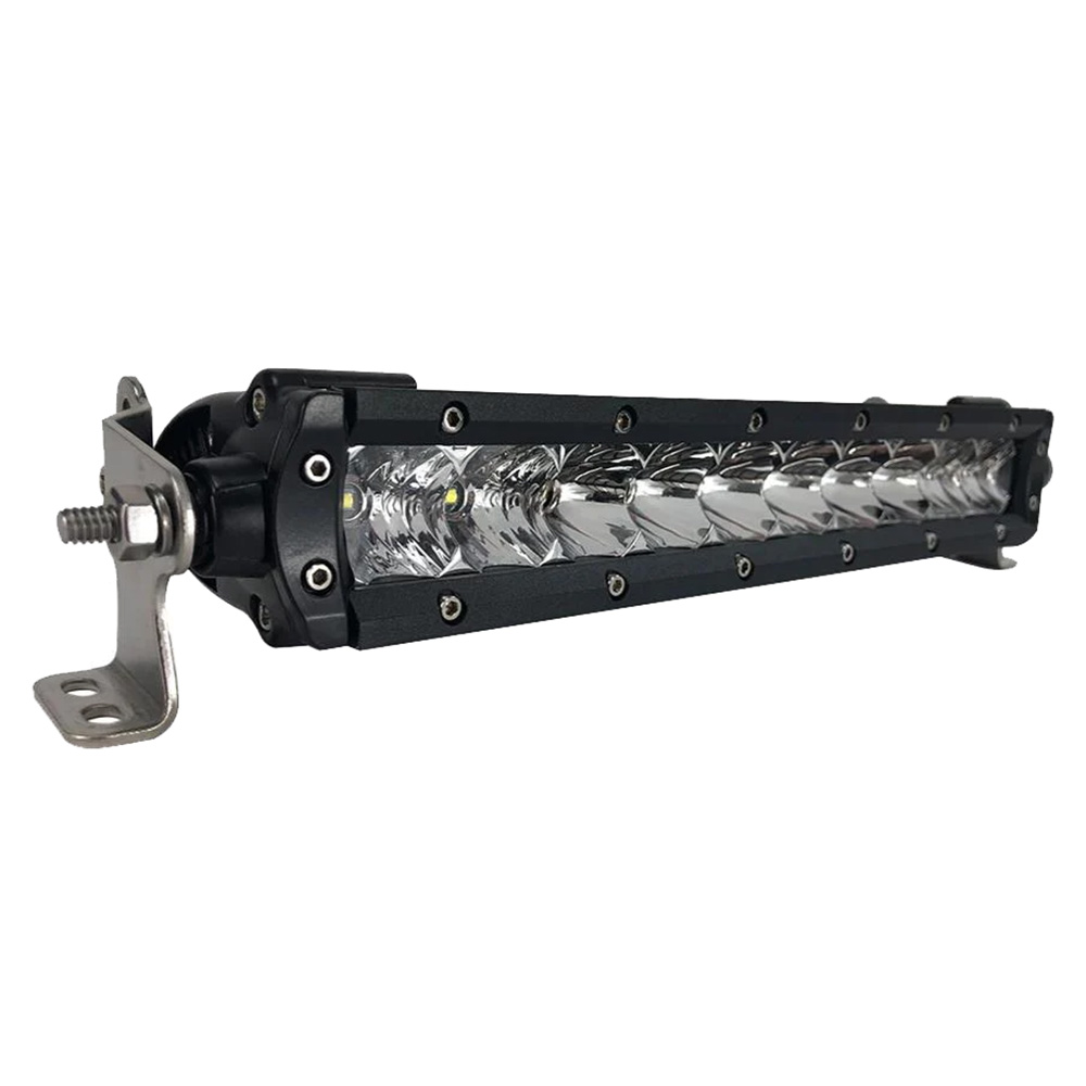 10C-S5OS 10 in. Single Row LED Light Bar with Combo Optics - Black Housing & Pro Series 3.0