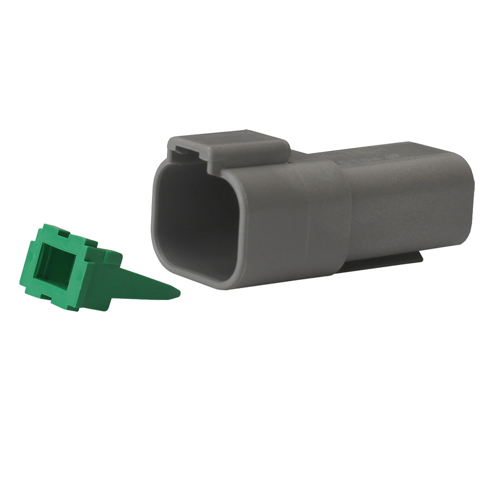 Pacer Marine DT Deutsch Receptacle and Wedge Lock Kit, 4 Position, 10 Pack | by West Marine