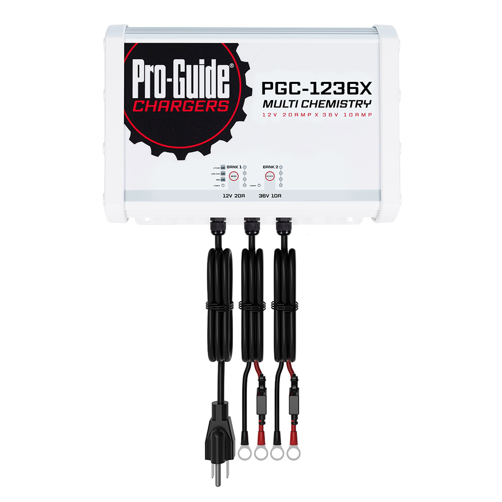 PGC-1236X 2-Bank On-Board Battery Charger - 12V-36V & 30A