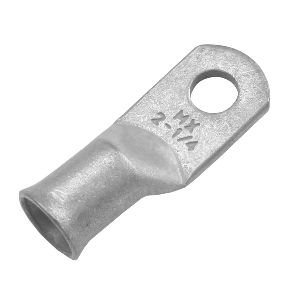 TAE2-14R-10 2 AWG Tinned Lug, 0.25 in. Stud Size - Pack of 10