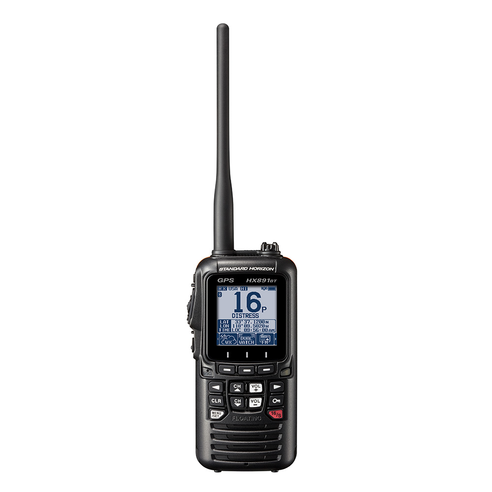 HX891BTBK Handheld VHF with Bluetooth - Black