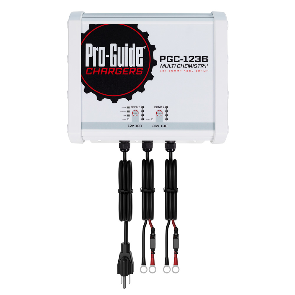PGC-1236 20A 2-Bank On-Board Battery Charger - 12V-36V