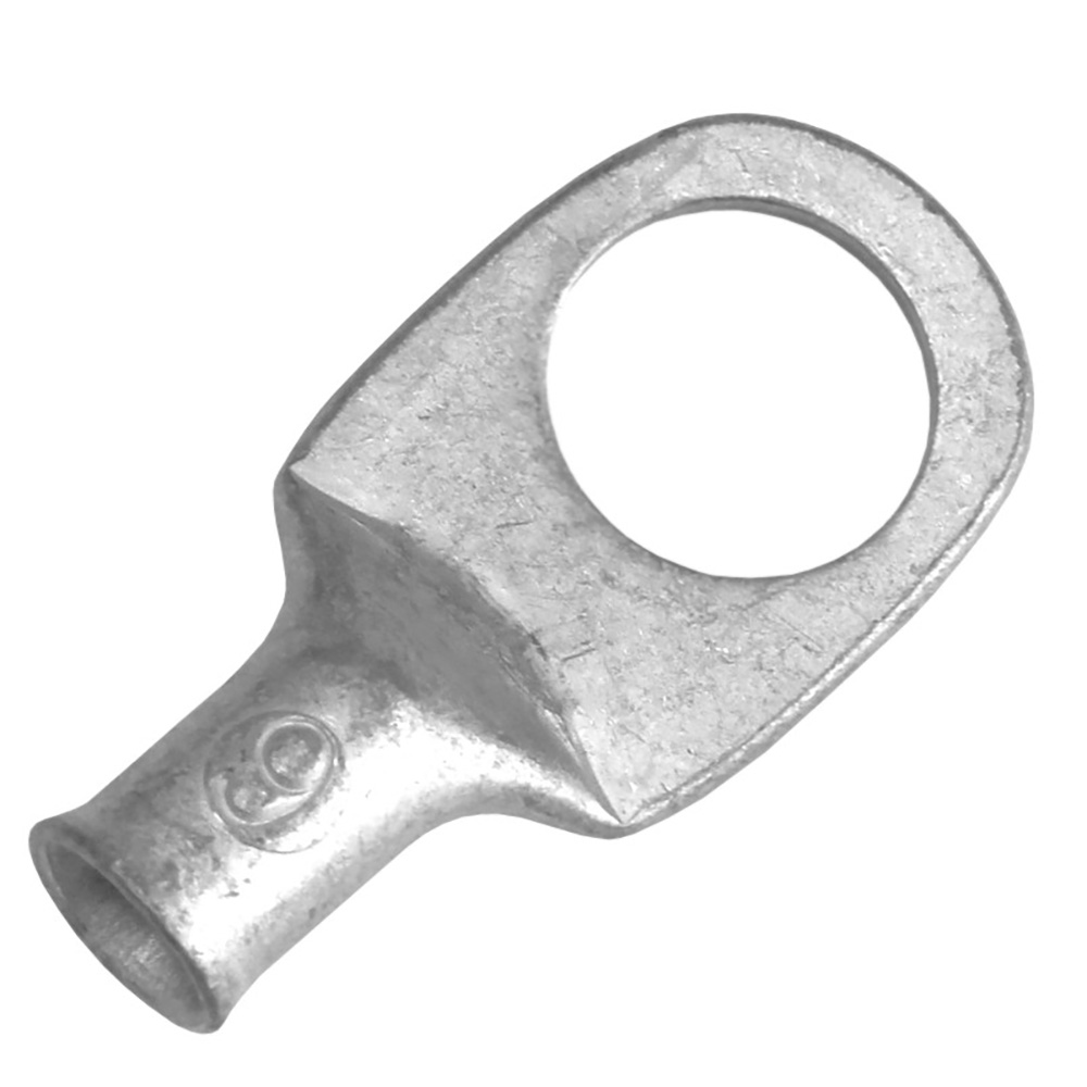 TAE6-12R-10 6 AWG Tinned Lug, 0.5 in. Stud Size - Pack of 10