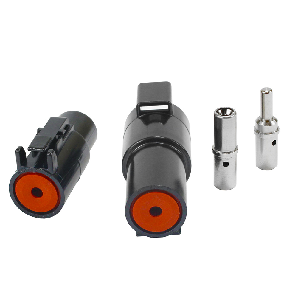 Pacer Marine 10-8 AWG DTHD Deutsch Power Plug and Receptacle w/Pin and Socket | by West Marine