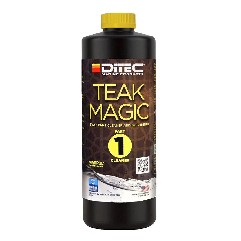 TC-MGQT-PRT1 DiTec Teak Magic Part 1 Cleaner - 32 oz