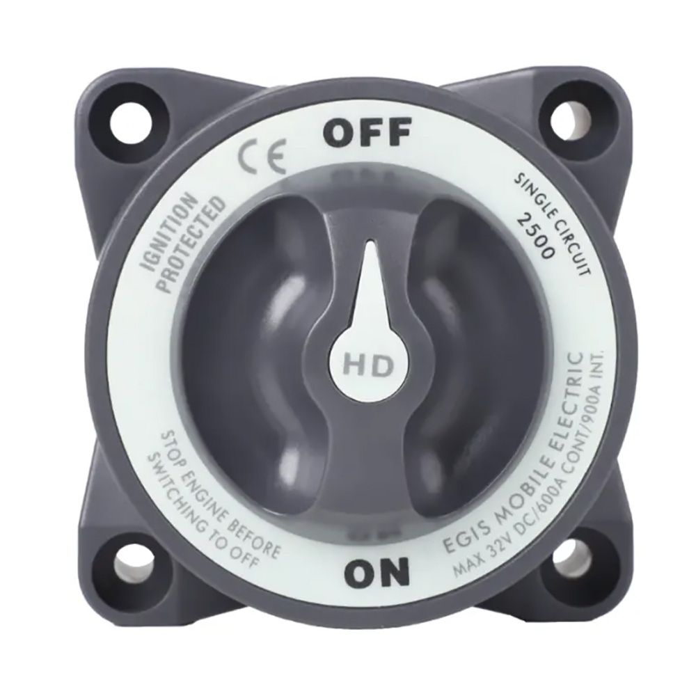 Egis Mobile Electric Heavy Duty-Series 600A Battery Switch Off/On | by West Marine