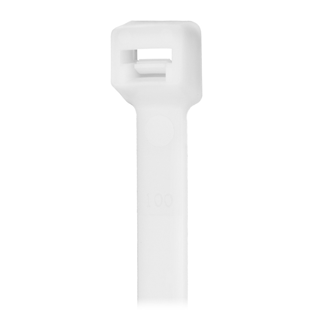 CT3S-100 11 in. Natural Cable Tie with 50 lbs Tensile Strength - 3 in. Bundle Diameter - 100 Piece