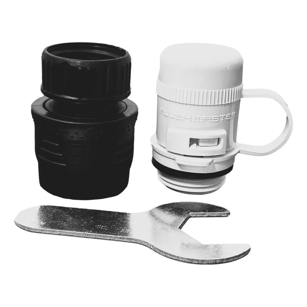 Seamule Flushmaster Flush Port Quick Connect for Suzuki Outboards - White | by West Marine