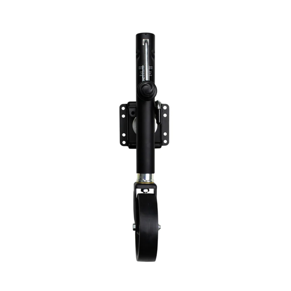 21400-J-1500-B1-B-R Select Series Jack with 1500 lbs Bolt-On & Single Wheel, Carbon Black