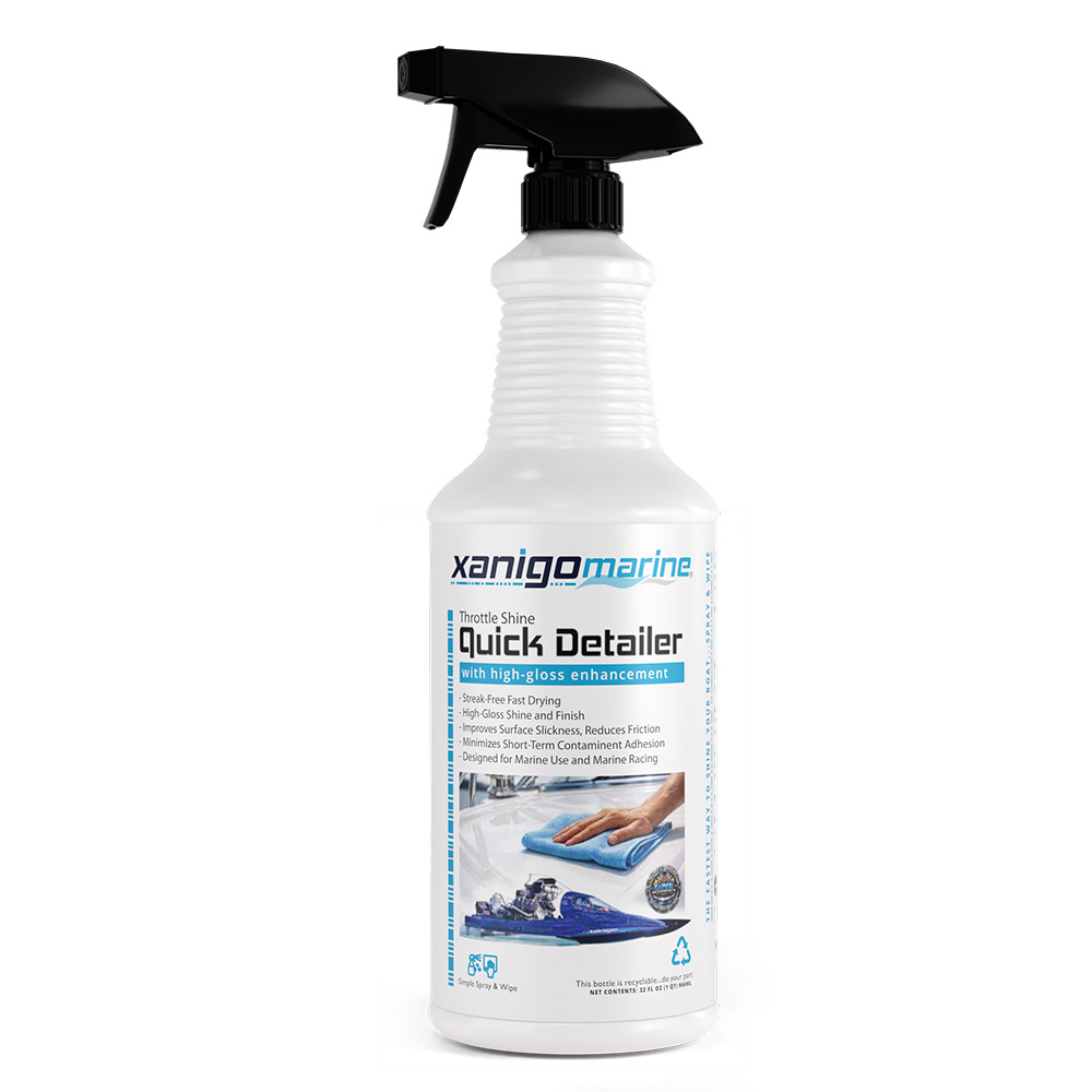 XMQD32 Throttle Shine Marine Quick Detailer - 32 oz