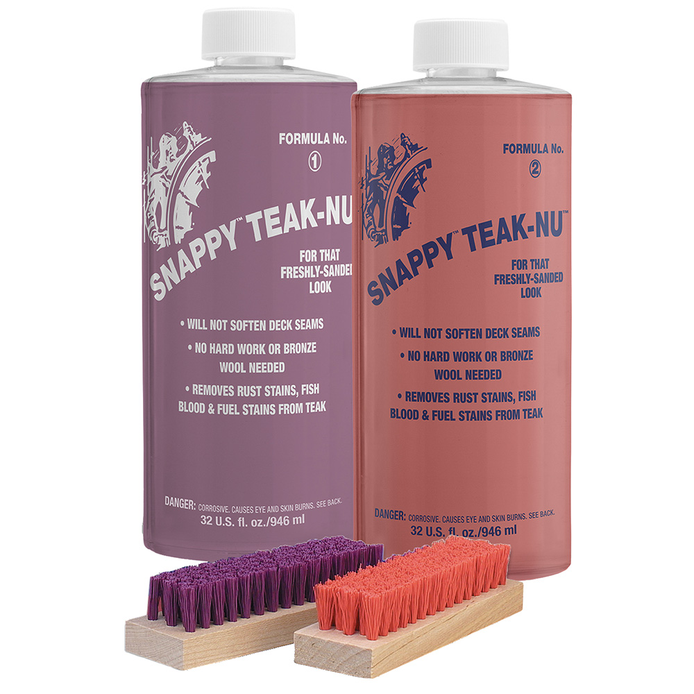 STN-QKIT 32 oz Formula Kit with No.1 - 32 oz, Formula No.2 - 32 oz & Bristle Brush