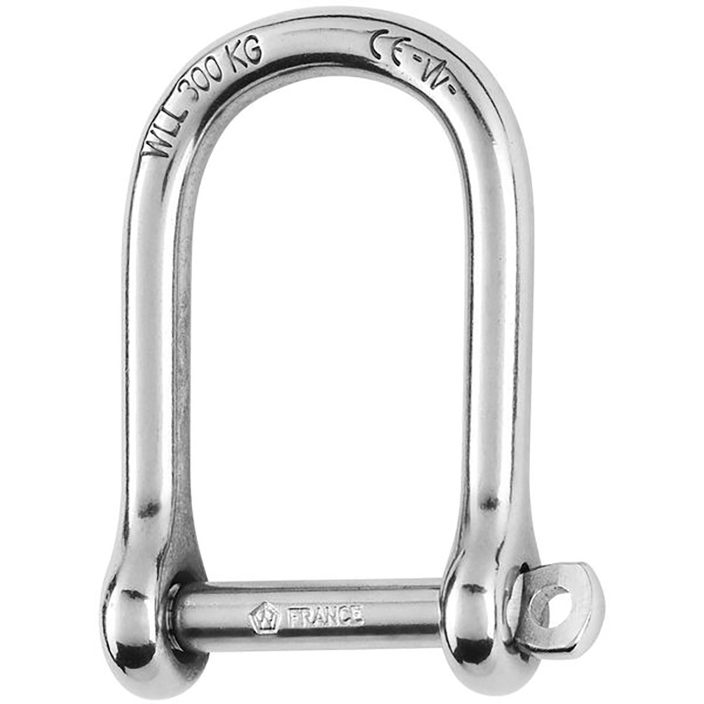 1264W 0.31 in. Self-Locking Large Opening Shackle - 8 mm Dia.
