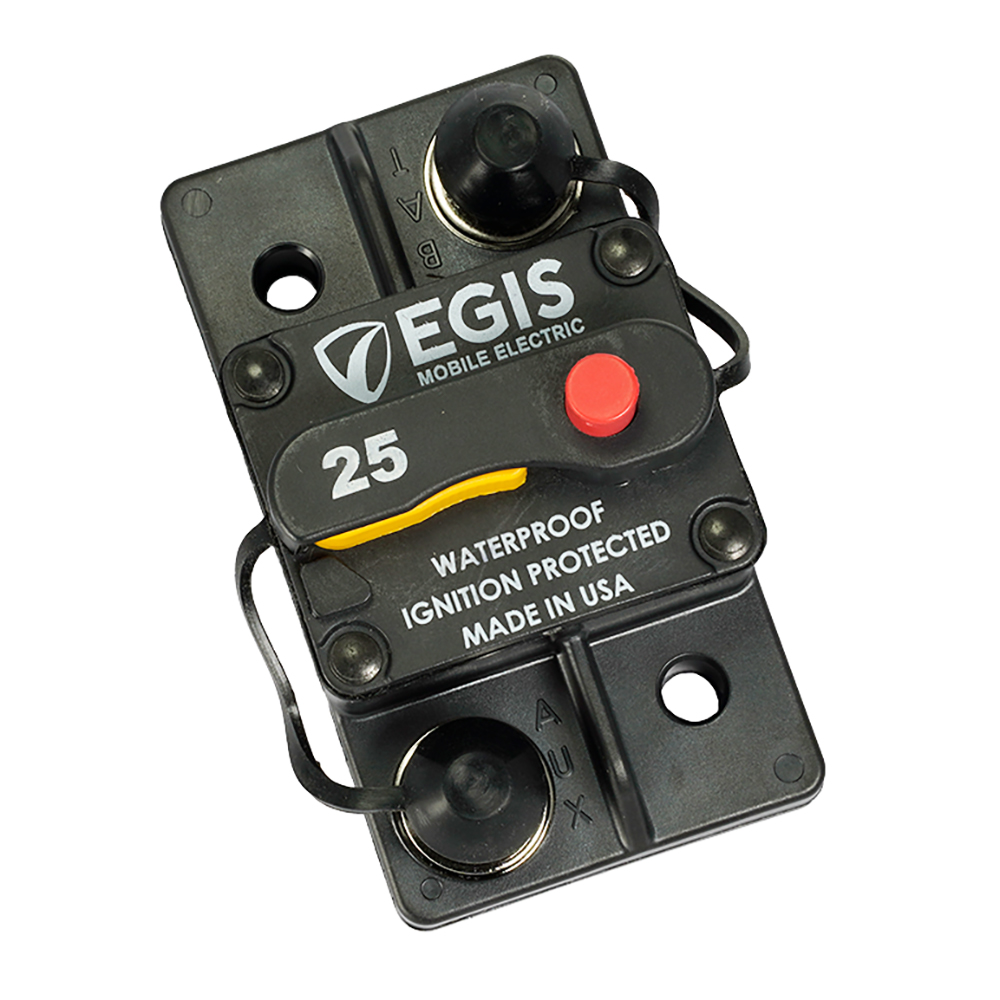 Egis Mobile Electric 285 Series 25A Surface Mount Circuit Breaker | by West Marine