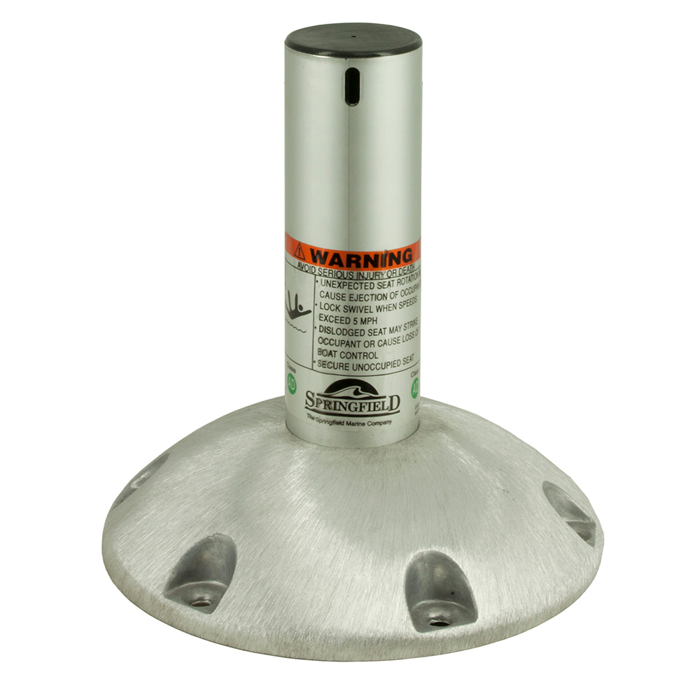 1250309-LNS 2.37 in. Dia. Explorer Fixed-Height Locking Pedestal - 9 in. Height