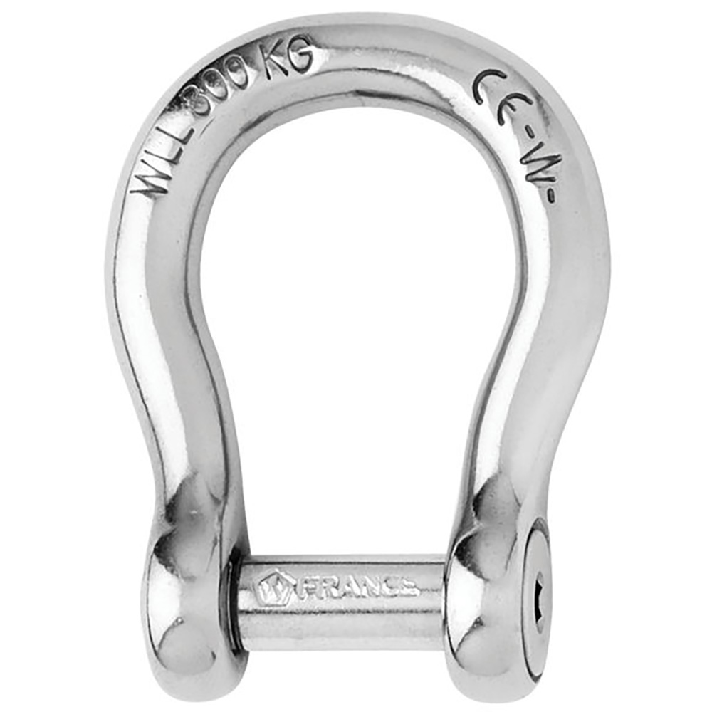 1344W 0.312 in. Self-Locking Allen Head Pin Bow Shackle - 8 mm Dia.