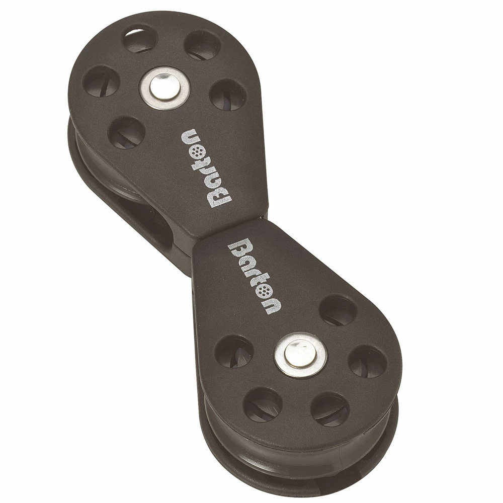 N01280 Plain Bearing Pulley Block Back to Back Swivel Block - 30 mm