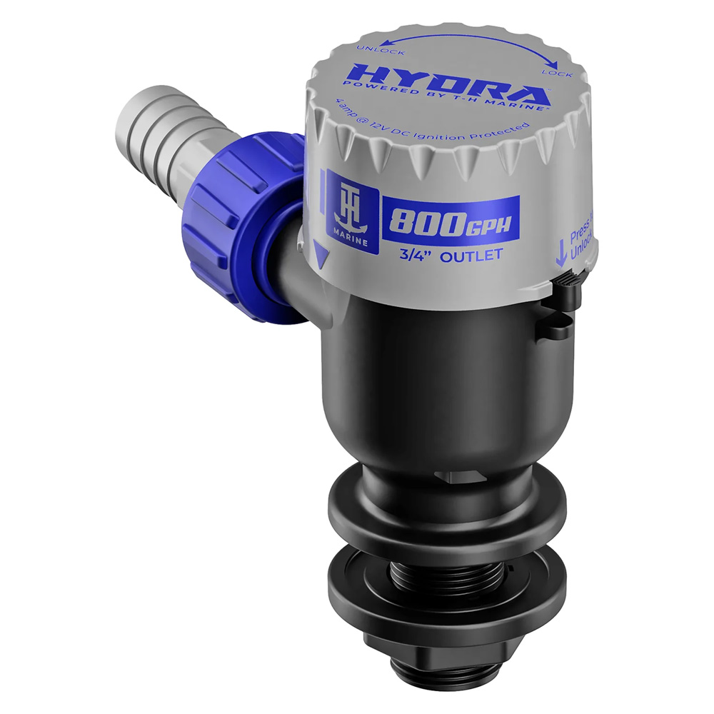 PMP-LWS8-DP Hydra Livewell Pump - 800 GPH - 12V - Short Nozzle
