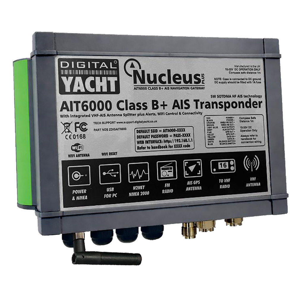 ZDIGAIT6000 Class B Plus AIS Transponder