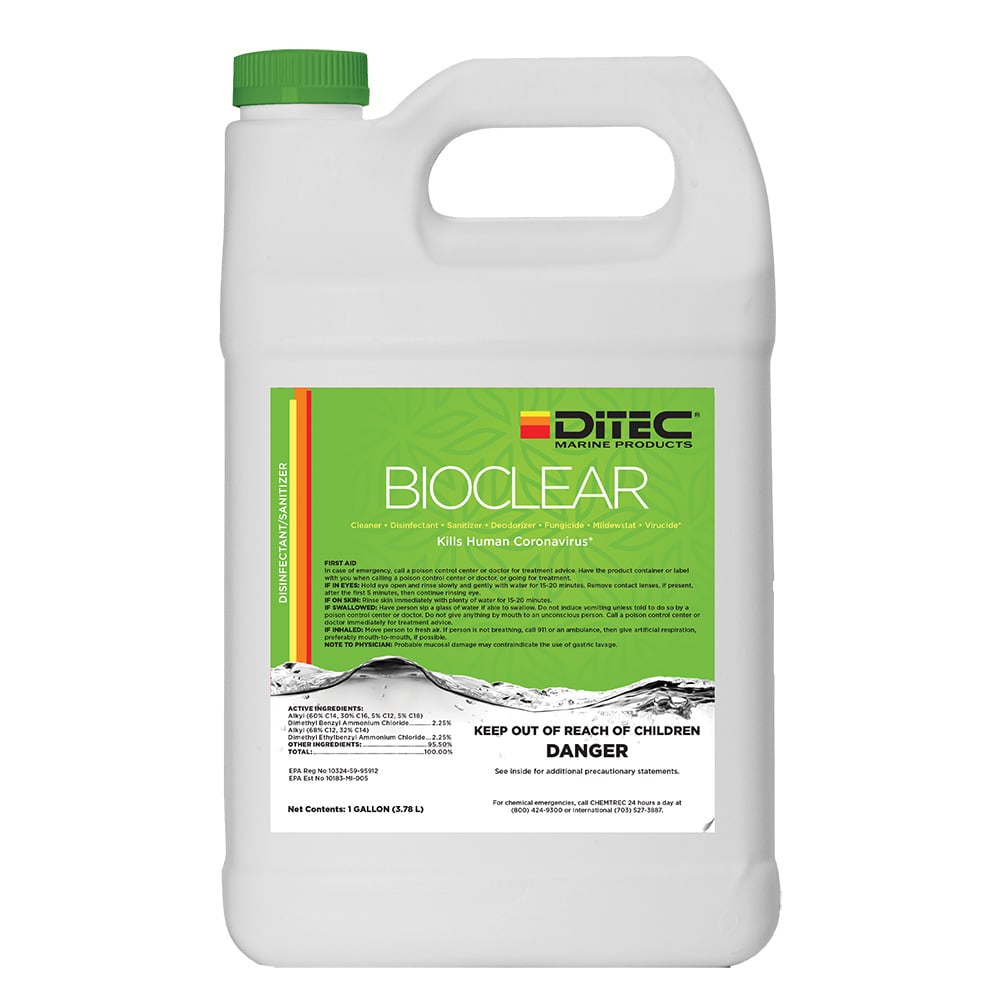 52-714M-4XO3 1 gal Bioclear Disinfectant Cleaner