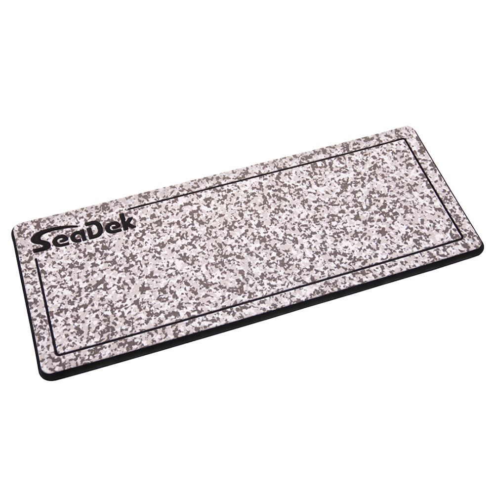 37926-83699 16 x 39 in. 20 mm Dual-Density Large Helm Pad -  Logo & Brushed Texture, Snow Camo & Black