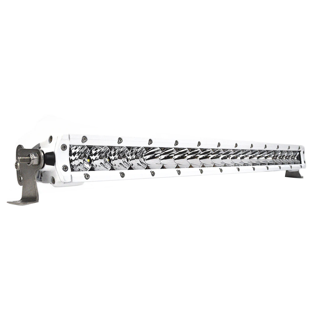 20CM-S5OS 20 in. 100W Pro Series 3.0 Single Row LED Light Bar - Combo Optics - White Housing