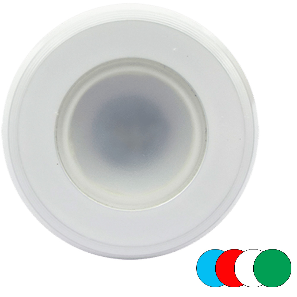 SCM-DL-CC-WH Full Color Dimmable Down Light with Shadow-Net Enabled, White Powder-Coat