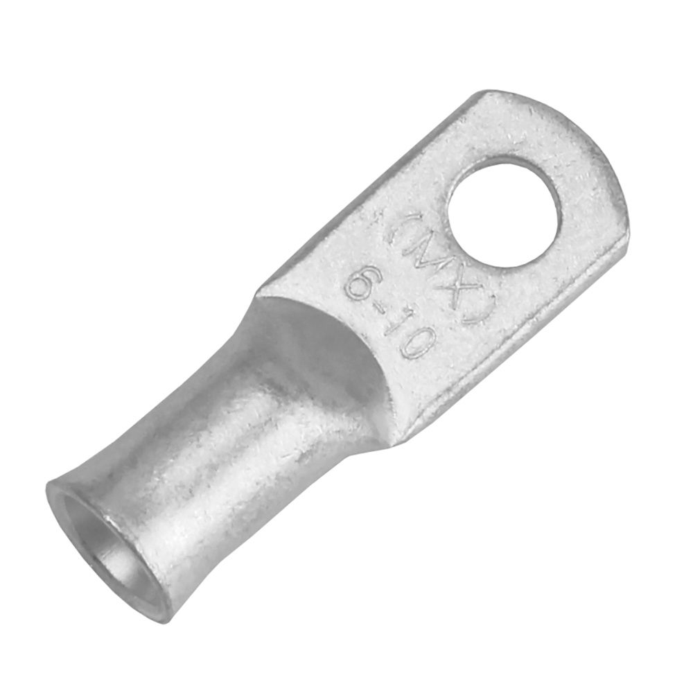 TAE6-10R-10 6 AWG Tinned Lug - No.10 Stud Size - Pack of 10