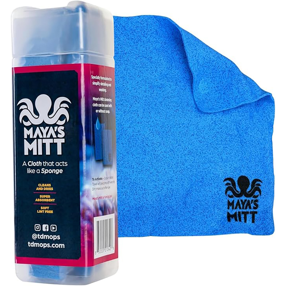 MMLARGE 13 x 20 in. Mayas Mitt Detailing Sponge Cloth - Premium Cleaning Cloth Type