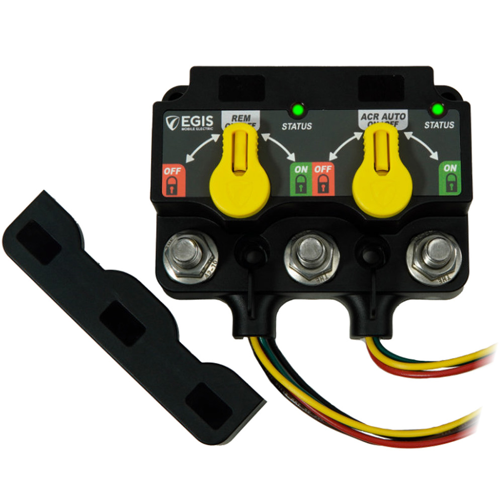 8520-1350 XD Dual Flex L ACR Relay with Knobs - Tinned Wires