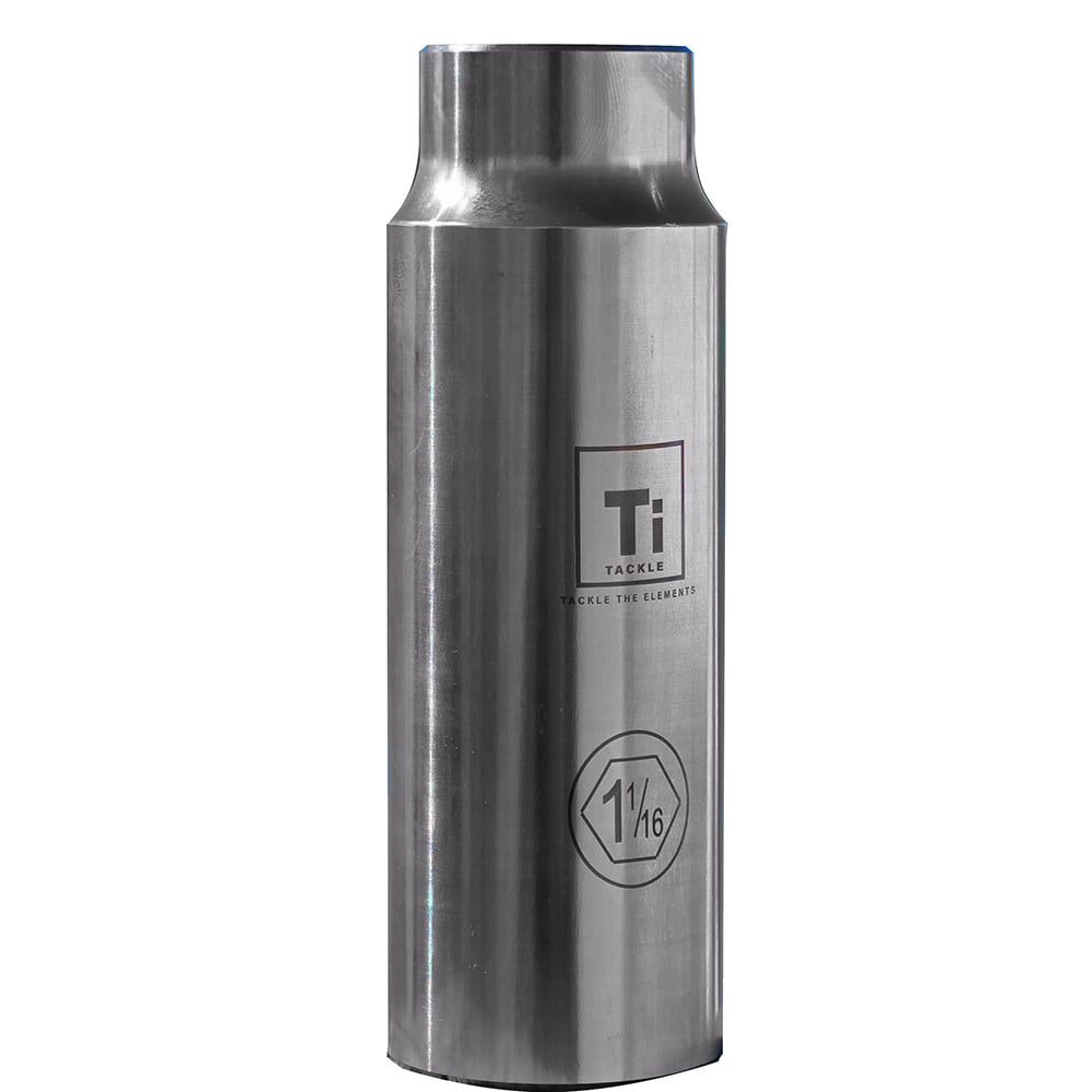TT-PROP-SOCKET 1.06 in. Titanium Prop Nut Socket - 0.5 in. Drive
