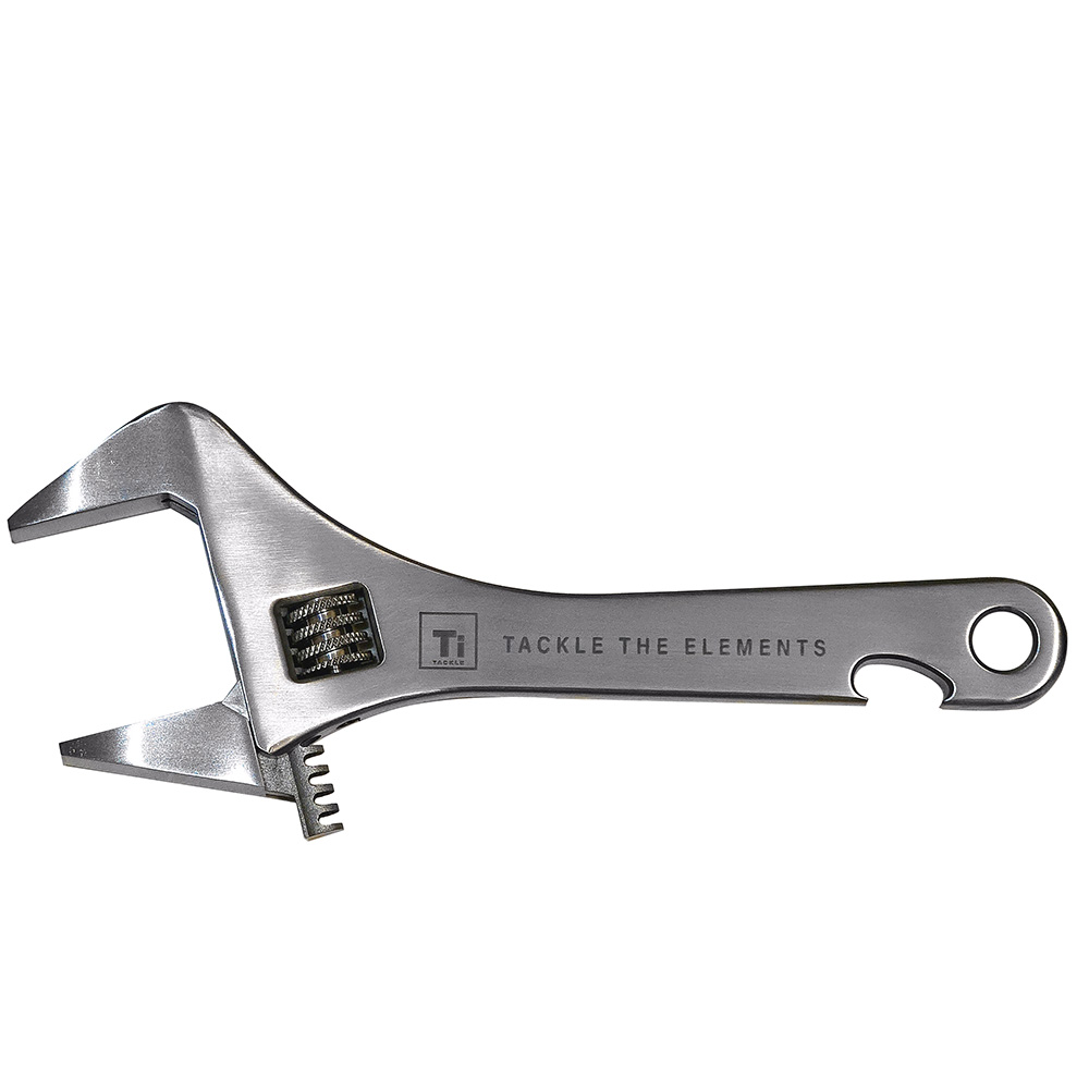 TT-ADJ-WRENCH Titanium Adjustable Wrench