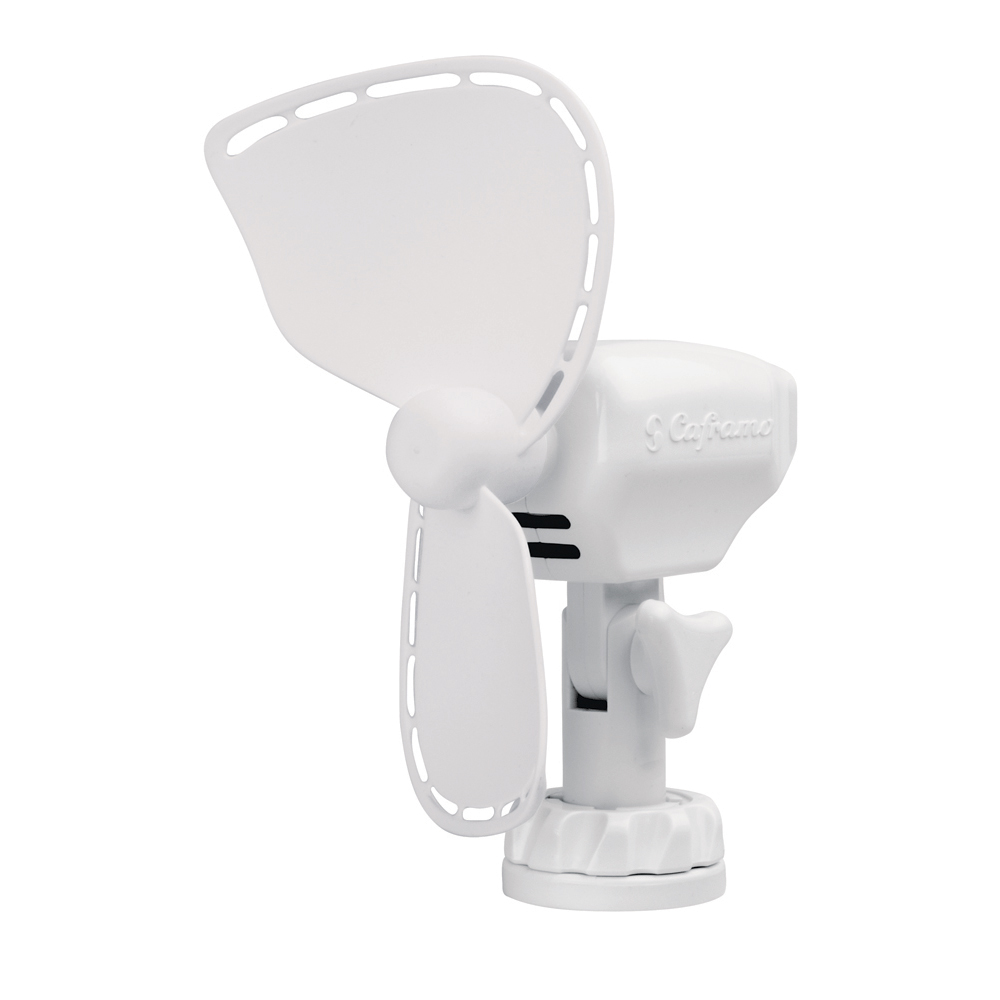 747DCWBX Ultimate 747 12V 2-Speed 7 in. Fan with Lighter Plug, White