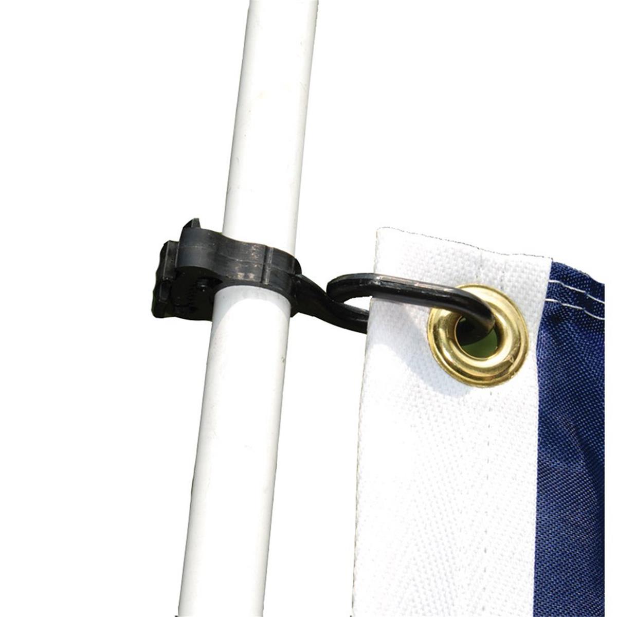 Charle Voix Antenna & Burgee Clip