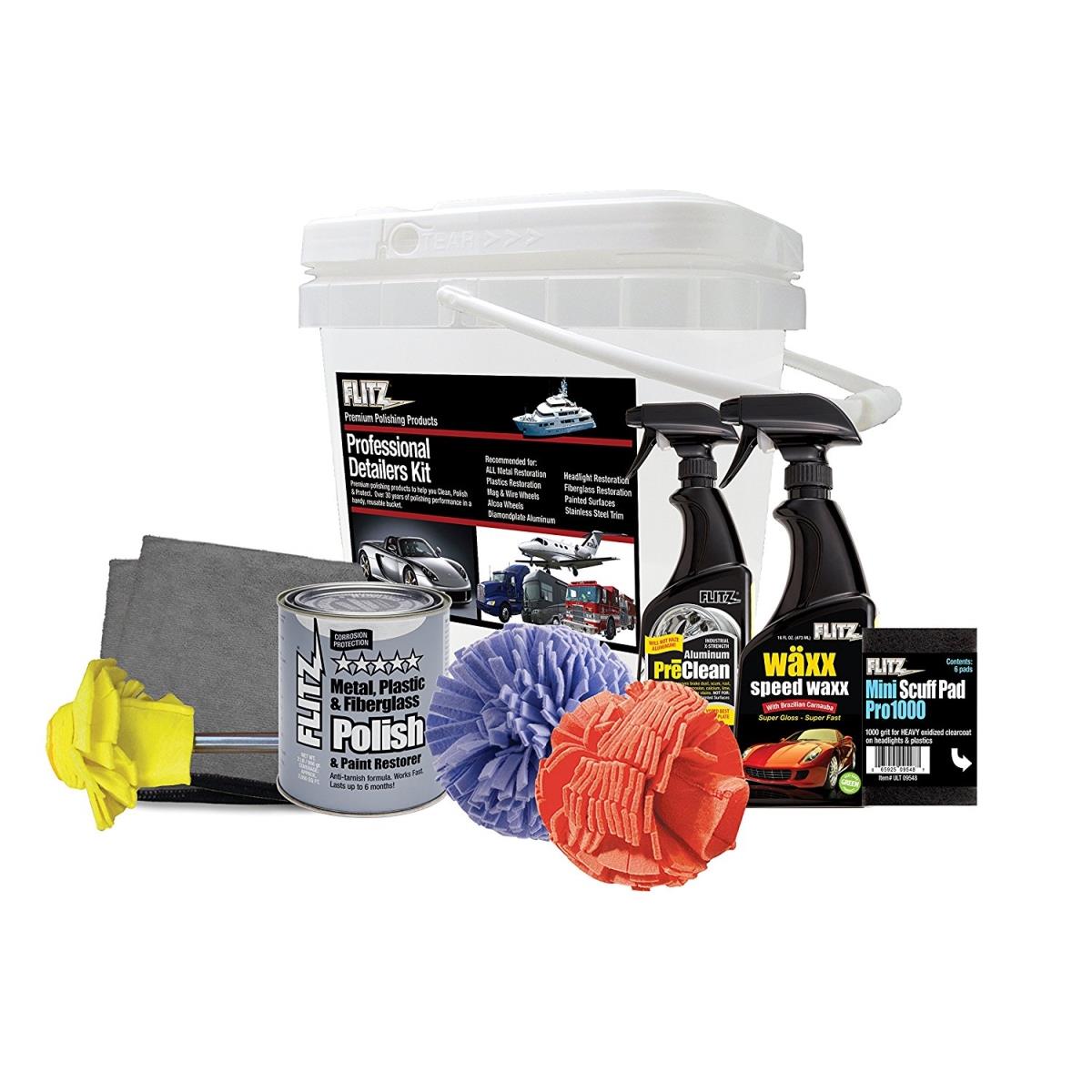 Professional Detailers Kit with Bucket - Small