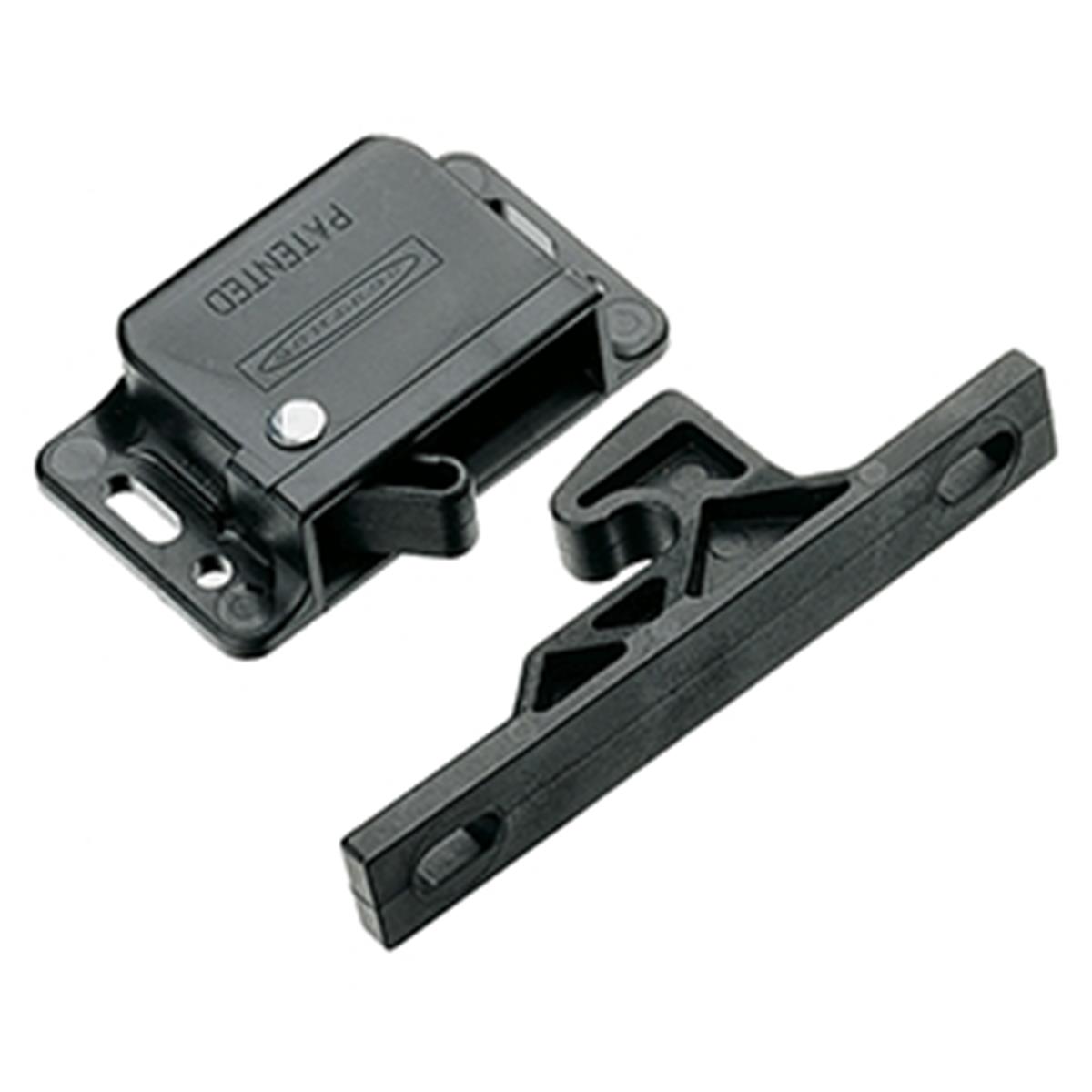 C3-805 Side Mount Grabber Catch Latch - Black, Pull-Up Force 22N 5lbf